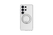 Mobil - Deksel og etui - AmazingThing Titan Pro MagSpin Drop Proof Case for Samsung S26 Ultra Compatible with MagSafe - Clear - S26UTSCL