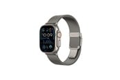 Smartklokke - Tilbehør - AmazingThing Titan Premium Metal Band for AppleWatch 38/40/41/42/44/45/46/49 mm - Silver - TSL46SV