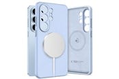 Mobil - Deksel og etui - Tech-Protect Silicone MagSafe Case for Samsung Galaxy S26 Ultra - Blue - 5906302339648