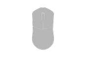 Mus - WLMouse BEAST G Max Wireless - Gaming mus - Optisk - 5 - Hvit - BG-L-WHITE