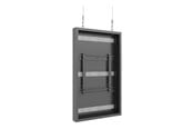 Veggmontering, AV-braketter & AV-møbler - Multibrackets M Pro Series enclosure - low profile - for LCD display - medium - black - Max 50 kg - recommended for 49" - 7340234813902
