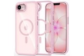 Mobil - Deksel og etui - Tech-Protect Magmat MagSafe Case for iPhone 16e / 17e - Clear Pink - 5906302339754
