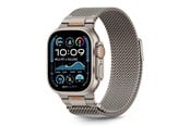Smartklokke - Tilbehør - Tech-Protect Milano Vanguard Bracelet for Apple Watch (44 / 45 / 46 / 49 mm) - Titanium - 5906302339853