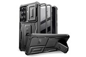 Mobil - Deksel og etui - Tech-Protect Kevlar Cam+ Case for Samsung Galaxy S26 - Black - 5906302352395