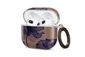 Mobil - Deksel og etui - Tech-Protect  Lamano Case for AirPods 4 - Brown & Purple - 5906302352524