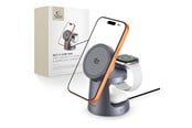Mobil - Adaptere og ladere - Tech-Protect Wireless charger  QI2.2-25W-A48 3in1 magnetic - navy blue - 5906302352531