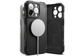 Mobil - Deksel og etui - Ringke Rugged Gear MagSafe Case for iPhone 16 Pro - Black - 8800274963771