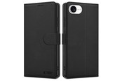 Mobil - Deksel og etui - Tech-Protect Wallet Case for iPhone 16e / 17e - matt black - 5906302360307