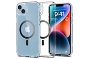 Mobil - Deksel og etui - Spigen Ultra Hybrid Mag Case with MagSafe for iPhone 14 Plus - Clear Gray - 21312-0