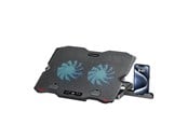 Kabinett tilbehør (kjølepasta mv.) - Wozinsky WDCX-015 StormPad RGB Gaming Cooling Lapt - 5907769387715