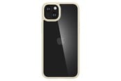 Mobil - Deksel og etui - Spigen Crystal Hybrid iPhone 15 Plus Case - Transparent Beige - Spigen Crystal Hybrid, sand beige - iPhone 15 Plus