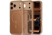 Mobil - Deksel og etui - Tech-Protect BasicMag MagSafe Case for iPhone 17 Pro Max - Brown - 5906302352623