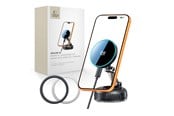 Mobil - Adaptere og ladere - Tech-Protect V8 Magnetic MagSafe 25W Car Charger - Black - 5906302352647