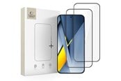 Mobil - Beskyttelsesglass - Tech-Protect Glass Fit+ 2-pack for Xiaomi Poco F8 Pro Ultra - Black - 5906302352661