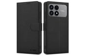 Mobil - Deksel og etui - Tech-Protect Wallet Case for Xiaomi Poco F8 - Black - 5906302352692