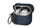 Mobil - Deksel og etui - Tech-Protect Slim Hook Case for Samsung Galaxy Buds 3 / 3 FE / 3 Pro - Navy Blue - 5906302352777