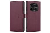 Mobil - Deksel og etui - Tech-Protect Wallet Case for Xiaomi Redmi Note 15 Pro 5G - Burgundy - 5906302352913