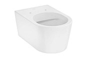 Toaletter, toalettseter, bidéer og reservedeler - Hansgrohe elupura s wall hung wc 540 rimless smartclean whi - 61118450