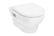 Toaletter, toalettseter, bidéer og reservedeler - Hansgrohe gladelake s wall hung wc set aquachannel flush with wc se - 60201450
