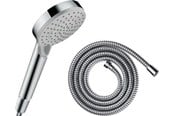 Dusj- og monteringstilbehør - Hansgrohe vernis blend hand shower set dia. 100mm chrome - 26953000