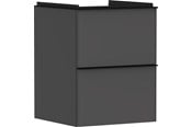 Dusj- og monteringstilbehør - Hansgrohe xelu q vanity unit diamond matt grey 480/475 with - 54020670