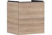 Dusj- og monteringstilbehør - Hansgrohe xelu q vanity unit natural oak 580/475 with 2 draw - 54025000