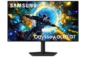 Skjerm - Samsung Odyssey OLED G7 G73SH 4K UHD 165Hz / FHD 330Hz - LS32HG732SUXEN
