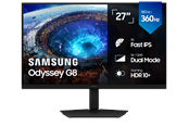 Skjerm - 27" Samsung Odyssey G8 G80HF 5K 180Hz / QHD 360Hz - LS27HG806EFXEN