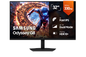 Skjerm - 32" Samsung Odyssey G8 G80HS 6K 165Hz / 3K 330Hz - LS32HG806ESXEN