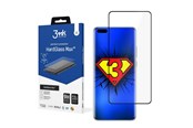 Mobil - Beskyttelsesglass - 3mk Reinforced Tempered Glass HardGlass Max Black for Huawei P40 Pro + 5G - 5903108277174