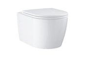 Toaletter, toalettseter, bidéer og reservedeler - Grohe Bau ceramic wc-set wh rimless soft close - 103860SH00