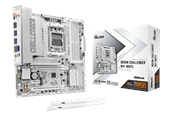 Hovedkort - ASRock B850M Challenger WiFi White Hovedkort - AMD B850 - AMD AM5 - DDR5 RAM - Micro-ATX - 90-MXBU50-A0UAYZ