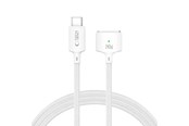 USB - Tech-Protect MMC01 Ultraboost USB-C / USB-C MagSafe 3 140W 200cm Cable for MacBook - White - 5906302323296