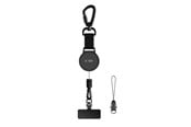 Mobil - Andre tilbehør - Tech-Protect UrbanLoop Anti-theft Holder with Retractable Phone Cord - Black - 5906302323418
