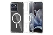 Mobil - Deksel og etui - Tech-Protect FlexAir Hybrid MagSafe Case for Motorola Edge 70 5G - Transparent - 5906302323548