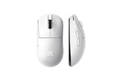 Mus - MCHOSE A7 V2 Ultra Lightweight Wireless - Gaming mus - Optisk - 6 knapper - Hvit - HW-A7V2-6