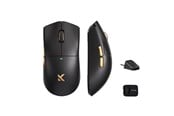 Mus - MCHOSE K7 Ultra Lightweight Wireless (Black Gold) - Gaming mus - Optisk - 5 knapper - Svart - HW-K7-13