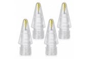 Mobil - Andre tilbehør - Tech-Protect Stylus Tips 4-Pack Interchangeable Tips for Apple Pencil - Transparent - 5906302323968