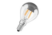 LED-lyspære - Osram LED-lyspære mini-ball mirror filament 350lm 4W/827 (31W) E14 - 4099854070037