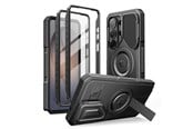 Mobil - Deksel og etui - Tech-Protect Kevlar MagSafe 2-Set Case for Samsung Galaxy S26 Ultra - Black - 5906302340040