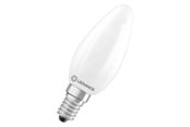 LED-lyspære - Osram LED-lyspære candle frosted 470lm 3.4W/827 (40W) dimmable E14 - 4099854439063