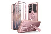 Mobil - Deksel og etui - Tech-Protect Kevlar MagSafe 2-Set Case for Samsung Galaxy S26 Ultra - Pink - 5906302340071