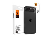 Mobil - Beskyttelsesglass - Spigen Optik Pro L-Series 2-pack iPhone Air Lens Glass - Black and Red - 27980-0
