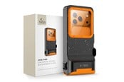 Mobil - Deksel og etui - Tech-Protect IPX8 Pro Waterproof Phone Case - Orange and Black - 5906302353156
