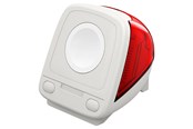 Smartklokke - Tilbehør - Spigen Classic C1 Stand for Apple Watch - Red - 28076-0