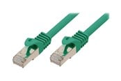 Nettverkskabel - shiverpeaks BASIC-S patch cable - 15 m - green - Grønn - 15m - BS75525-G