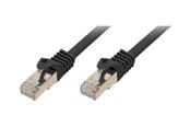 Nettverkskabel - shiverpeaks BASIC-S patch cable - 20 m - black - Svart - 20m - BS75526-S