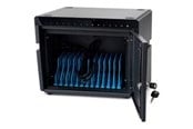 Veggmontering, AV-braketter & AV-møbler - Deltaco cabinet unit - for 10 tablets / mobile phones - black - Max - recommended for - DPS-0301