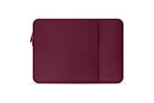 Veske/Hylster/Sekk til bærbar PC - Tech-Protect Neoprene Laptop Cover 13" - Burgundy - 5906302360659