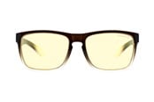 Spillbriller - Gunnar INTERCEPT - glasses - for computer reading - medium - frame: latte fade - lens: amber - INT-10201